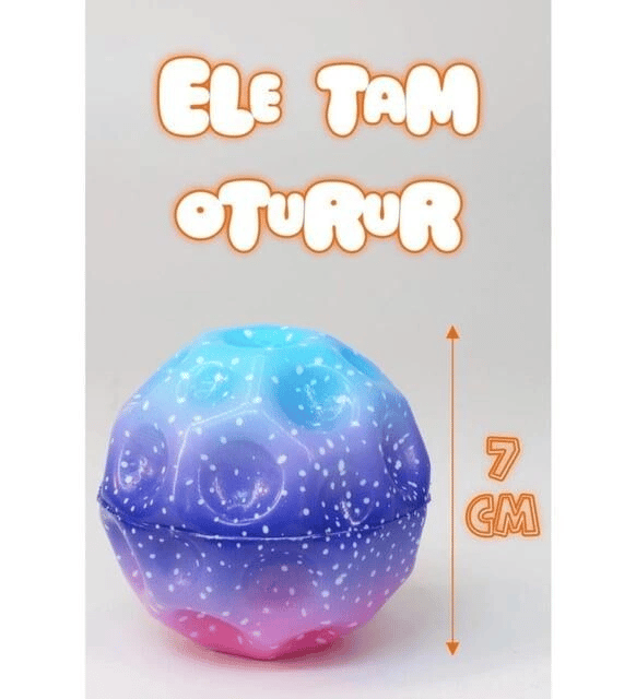 BSF-101 MOONBALL AY TOPU IŞIKLI 70MM -CNS