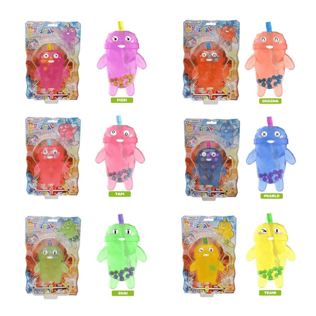 Bubble Tea Crystal Boba Pals Serisi 14 cm - 1 Adet Stokta Olan Gönderilir