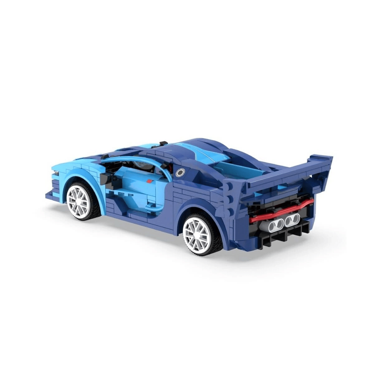 C51073W CADA BLUE RACE CAR 325 PARÇA BLOCK OYUNCAK
