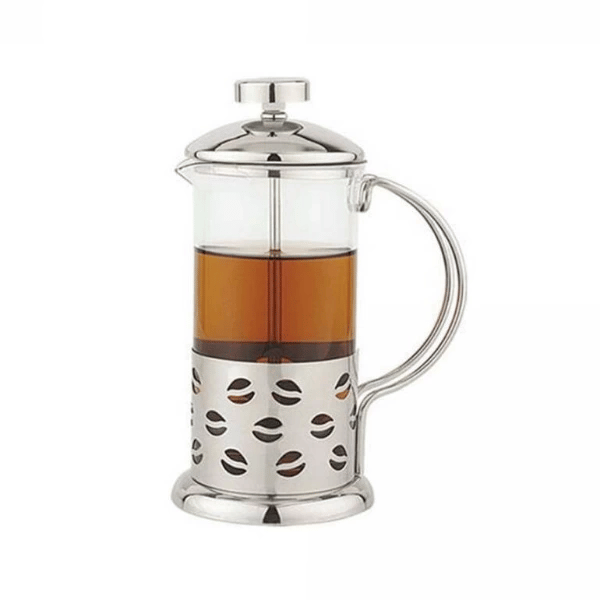 Çelik Kulplu Cam French Press - 350 ml