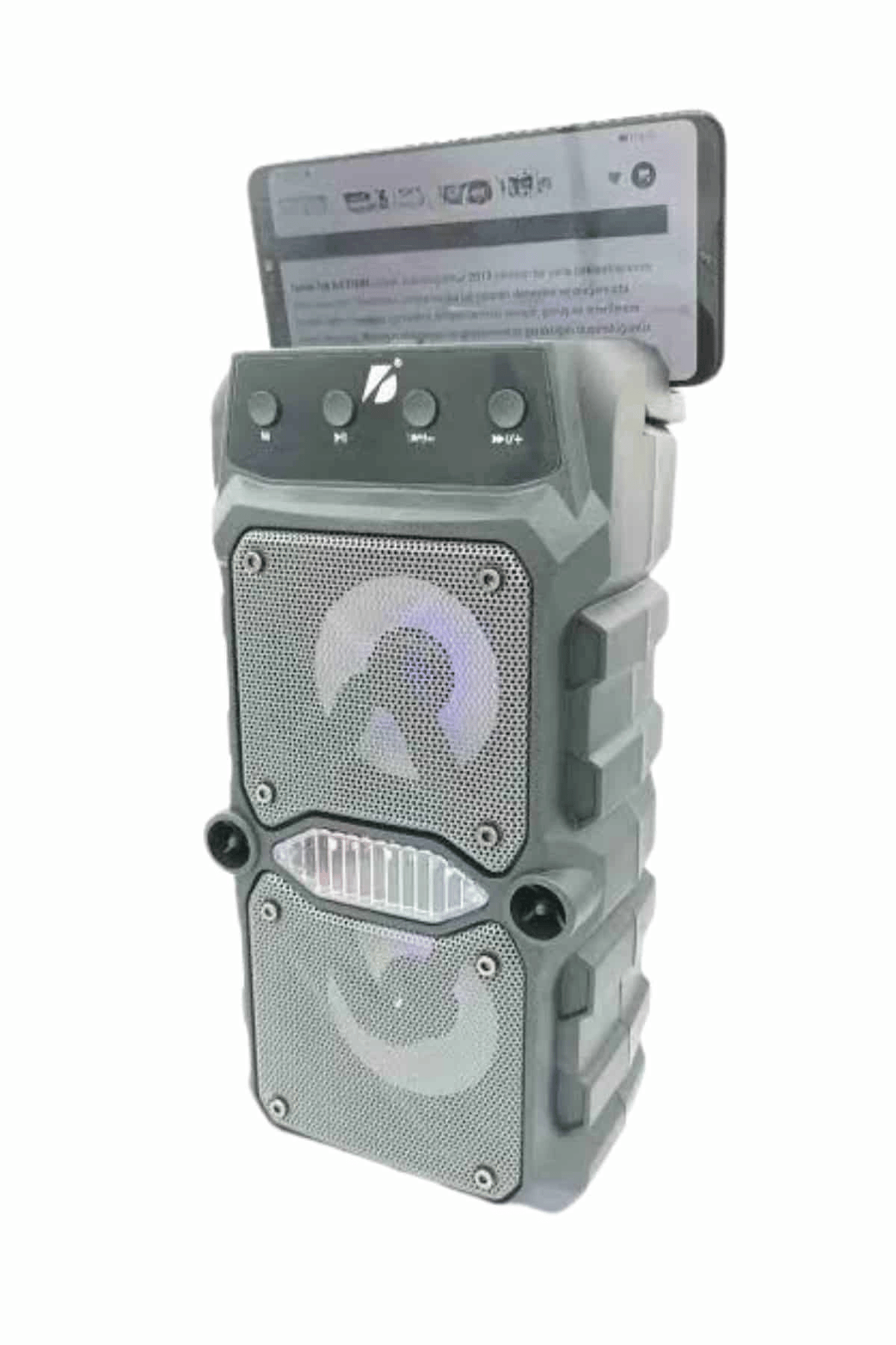 Çift Çıkışlı Güçlü Bataryalı Kablosuz Yüksek Ses Kaliteli Bluetooth Hoparlör