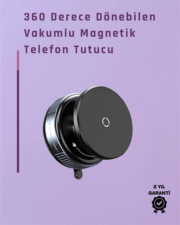 Çift Taraflı Vakum Emme Özellikli 4.7+ İnç Telefon Tutucu – Güvenli Sabitleme