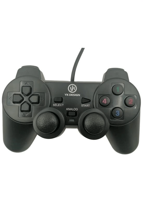 Çift Titreşimli Usb Kablolu Oyun Kolu Pc Uyumlu Vibration Gamepad