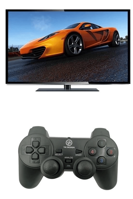 Çift Titreşimli Usb Kablolu Oyun Kolu Pc Uyumlu Vibration Gamepad