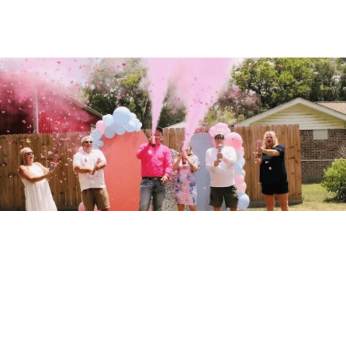 Cinsiyet Tüpü - Gender Reveal Partisi Tüpü Pembe Renk