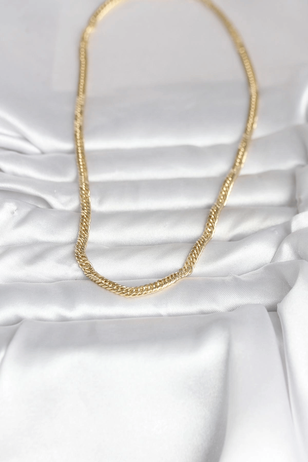 CM 14K Gold Renk Zincir Model 45 cm Kadın Kolye