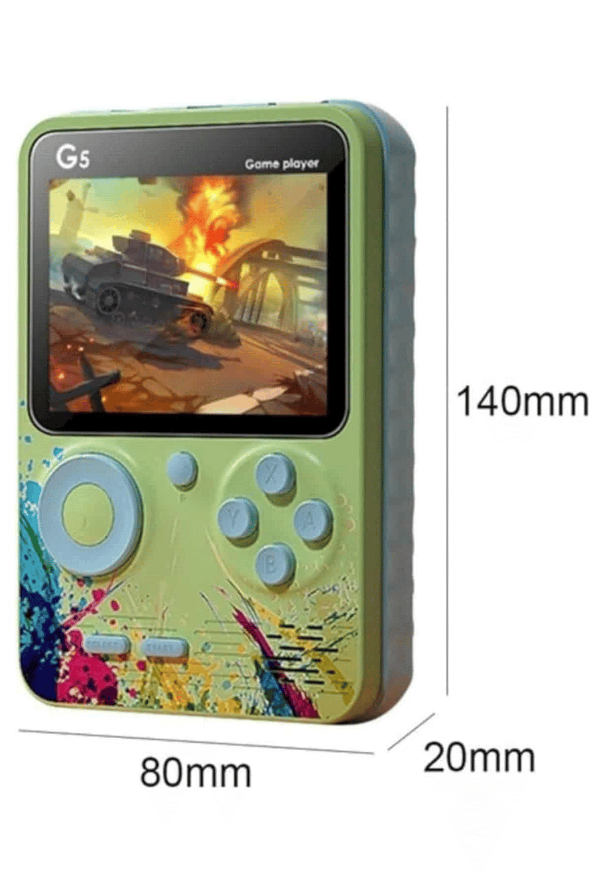 Çocuklara Özel 4K HD Retro Oyun Konsol El Atari Taşınabilir 500 Oyunlu