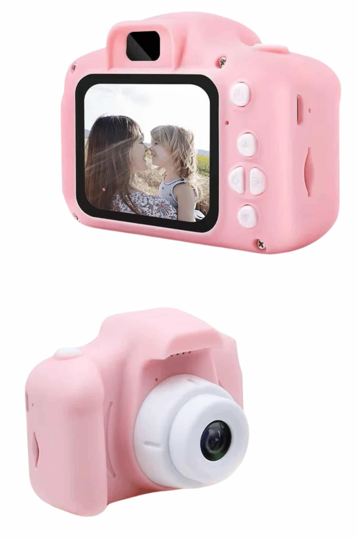 Çocuklara Özel Fotoğraf Ve Video Çeken Mini Çok Renkli Fotoğraf Makinesi