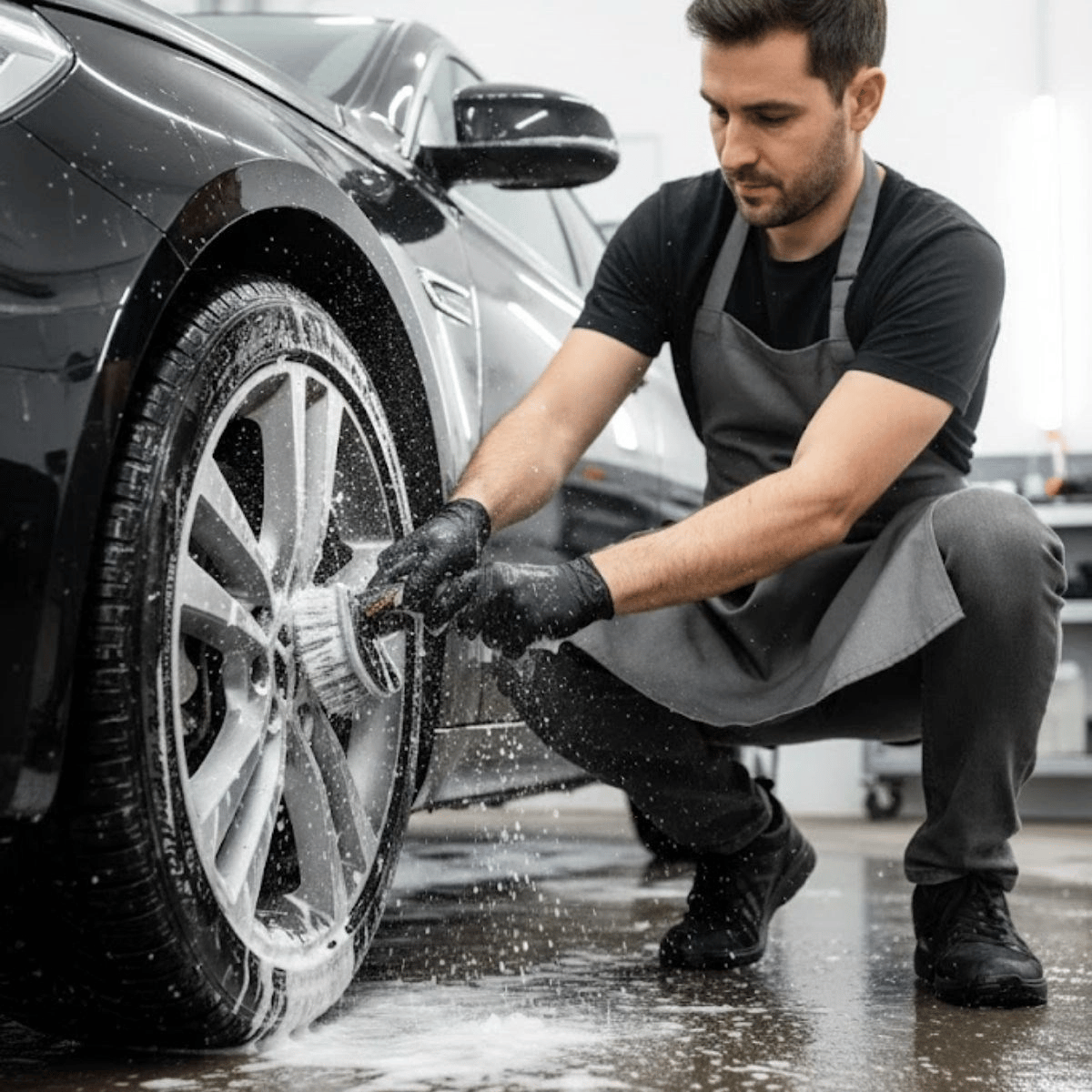 Çok Amaçlı Araç Temizlik Fırçası – Oto İç Ve Dış Yüzeyler, Koltuk, Halı, Torpido Ve Jant İçin Ergonomik Temizlik Fırçası Bx40