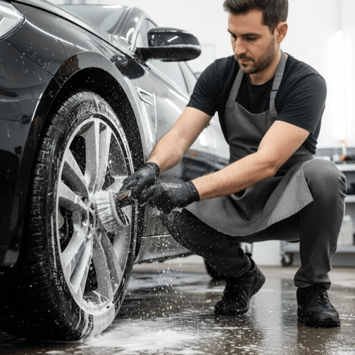 Çok Amaçlı Araç Temizlik Fırçası – Oto İç ve Dış Yüzeyler, Koltuk, Halı, Torpido ve Jant İçin Ergonomik Temizlik Fırçası