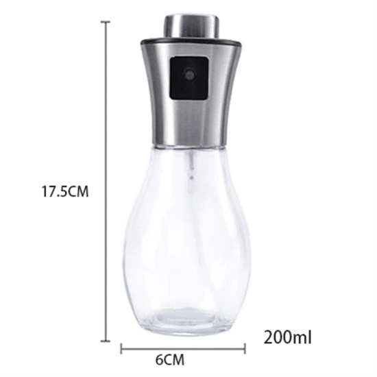 Çok Amaçlı Spreyli Sızdırmaz Cam Şişe Yağdanlık Limon Sirke Sos Püskürtücü Dağıtıcı Sprey Bx40