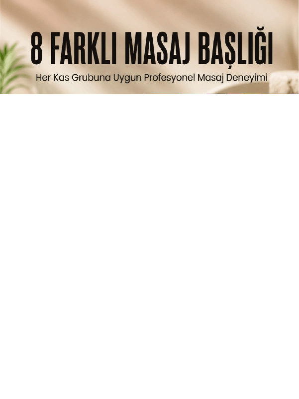 Çok Fonksiyonlu Masaj Tabancası Spor Sonrası Kas Rahatlatıcı 8 Başlıklı Masaj Cihazı