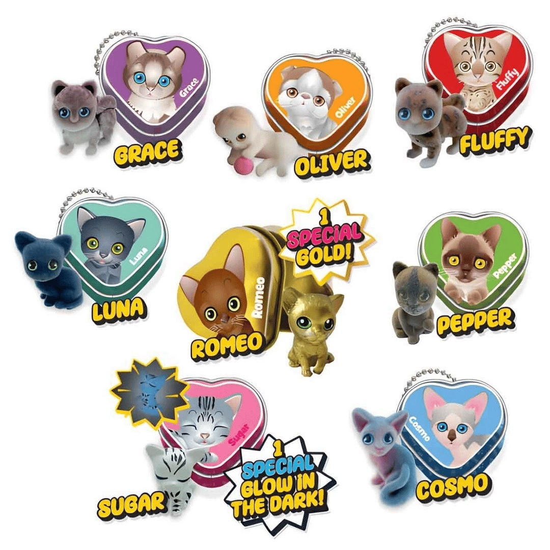 Cool Things Kitty Club Gold Edition 3D Sürpriz Figür Paketi