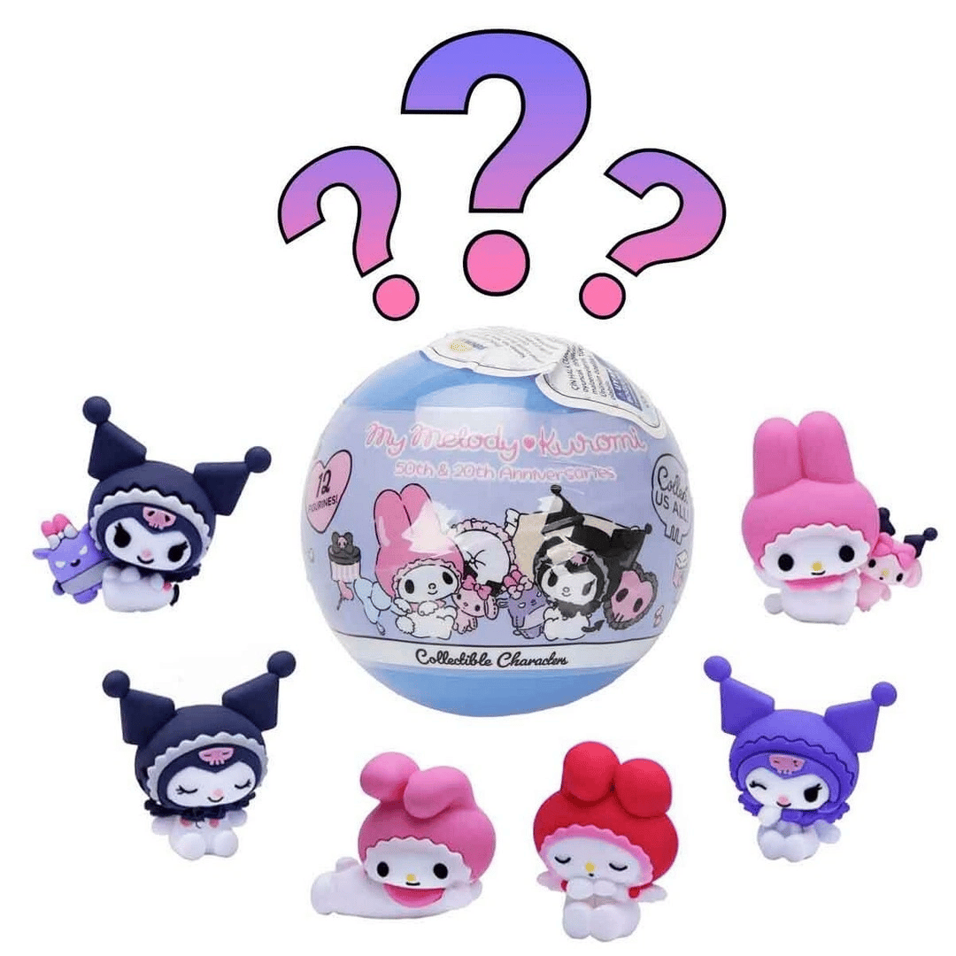 Cool Things My Melody ve Kuromi 3D Sürpriz Figür Paketi