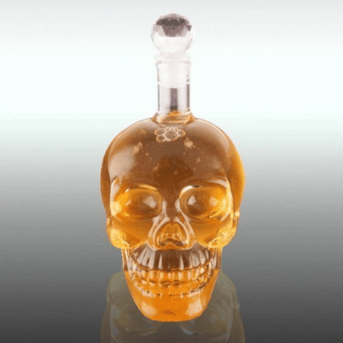 Crystal Head Kuru Kafa Cam Şişe 350 Ml