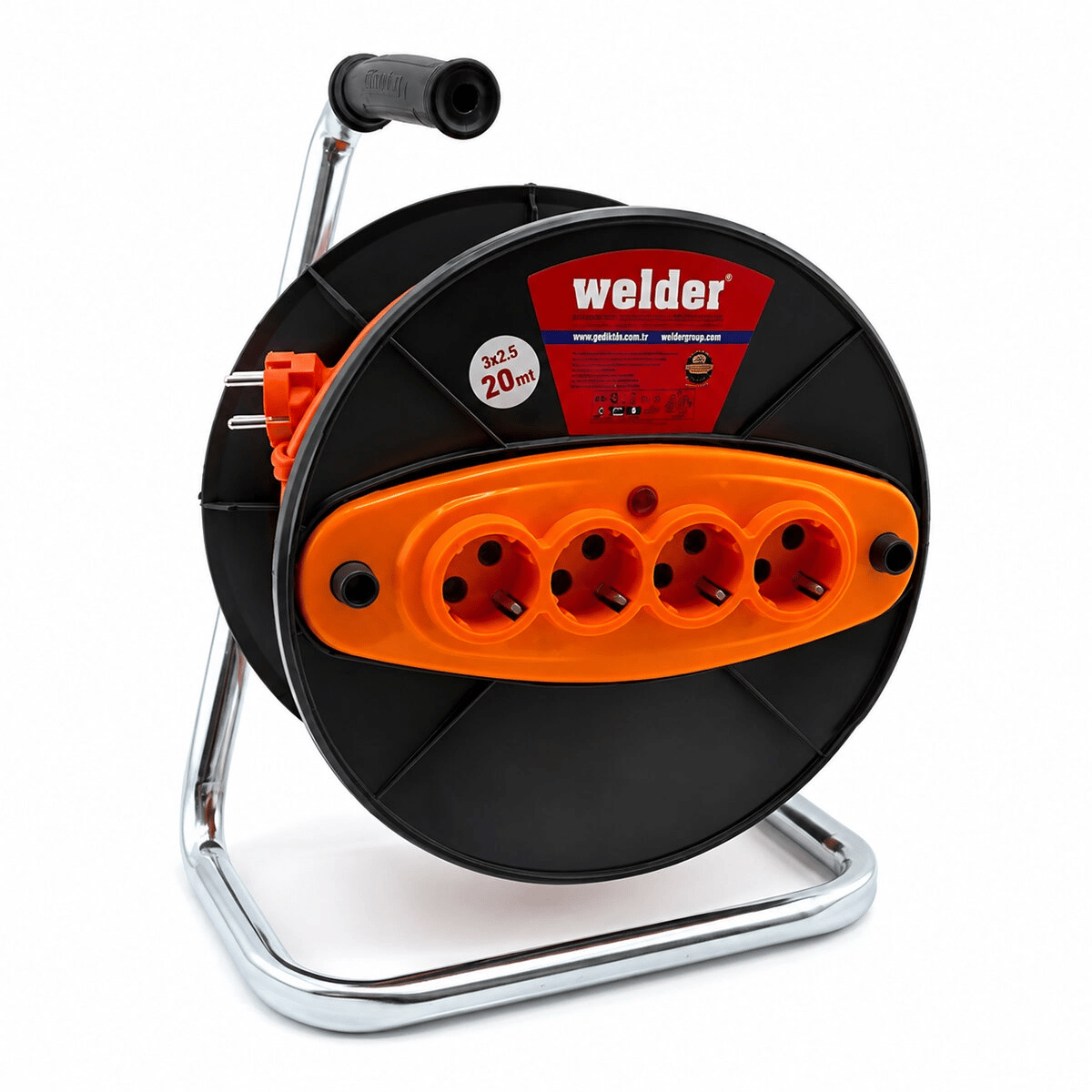 Ct Welder 3x2.5mm 20mt Makaralı Uzatma Kablo Bx40