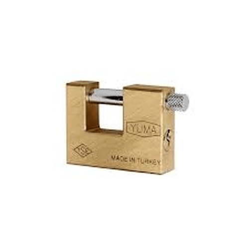 Dar Kayar Milli Sarı Pimli Kilit 70mm. Bx40