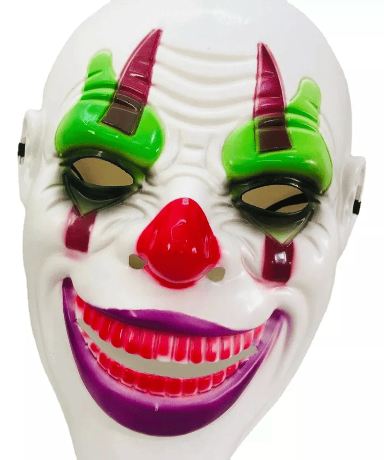 Delirten Gülüş Psikopat Palyaço Temalı Joker Maskesi Bx40