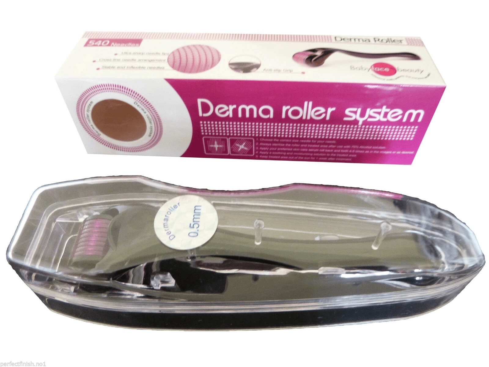 Dermaroller Titanyum 540 İğneli 0.50mm