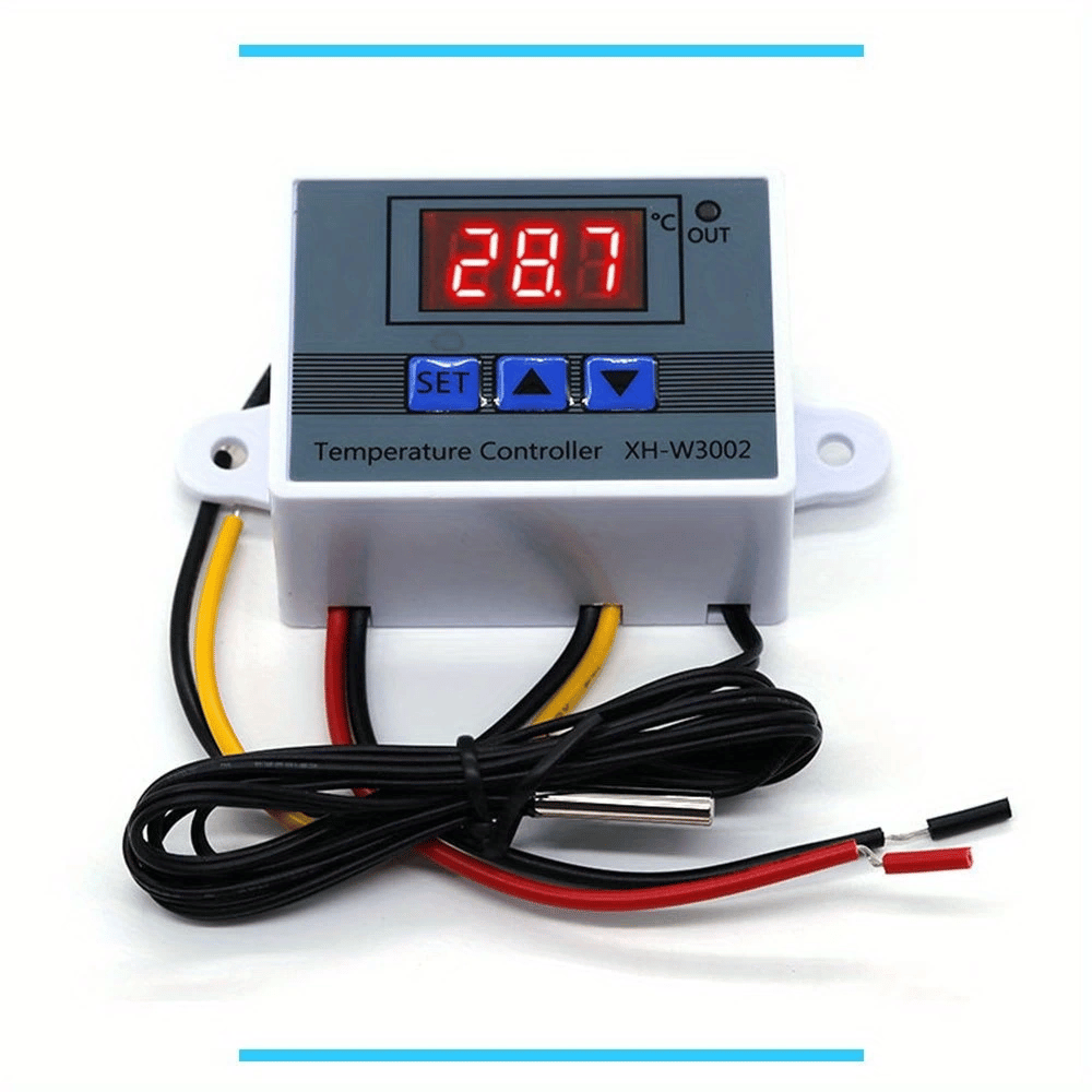 Dijital Termostat XH-W3002 LED Ekranlı Sıcaklık Kontrol Cihazı 220V
