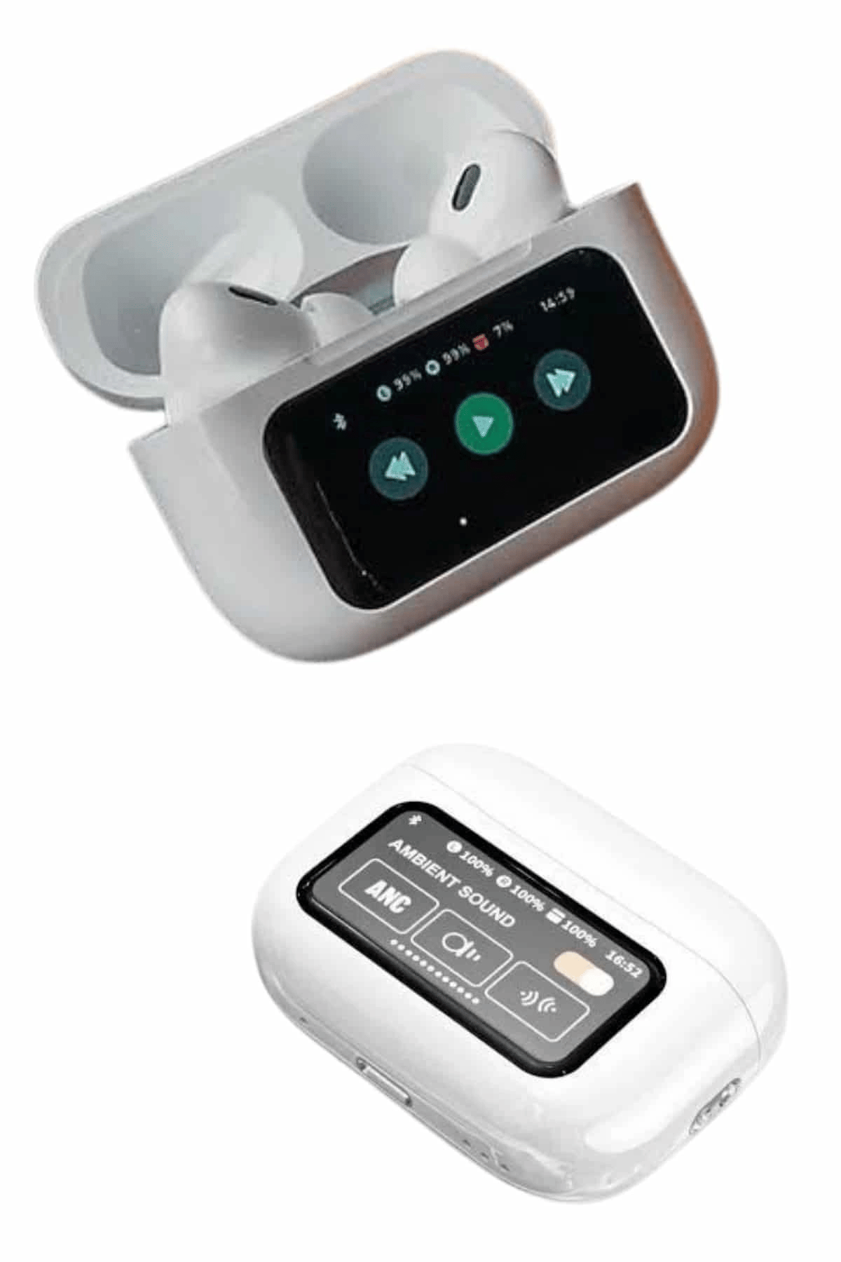 Dokunmatik Ekranlı Bluetooth Kulaklık TWS İOS Android Tüm Telefonlara Uyumlu Kulaklık
