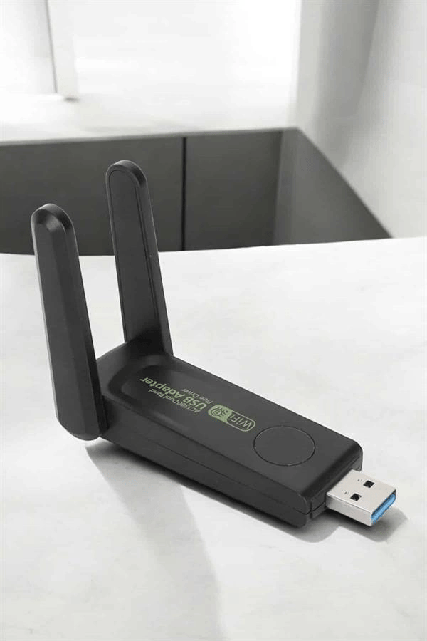 Dual Band Wifi Alıcı Adaptör USB 3.0 Destekli