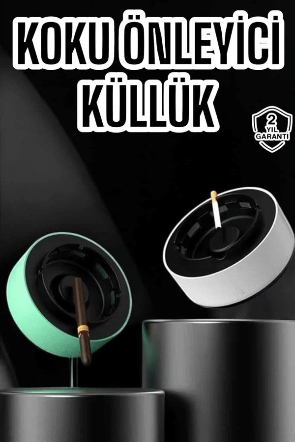 Dumanı Içine Çeken Küllük Kokuyu Hapseden Küllük Akıllı Kokusuz Küllük