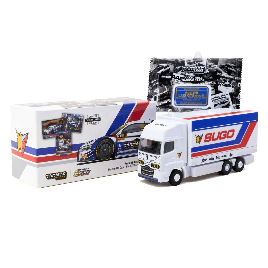 Eco Lounge 1/64 Audi R8 LMS GT3 evo II Macau GT Cup - FIA GT World Cup 2024 Uno Racing #30
