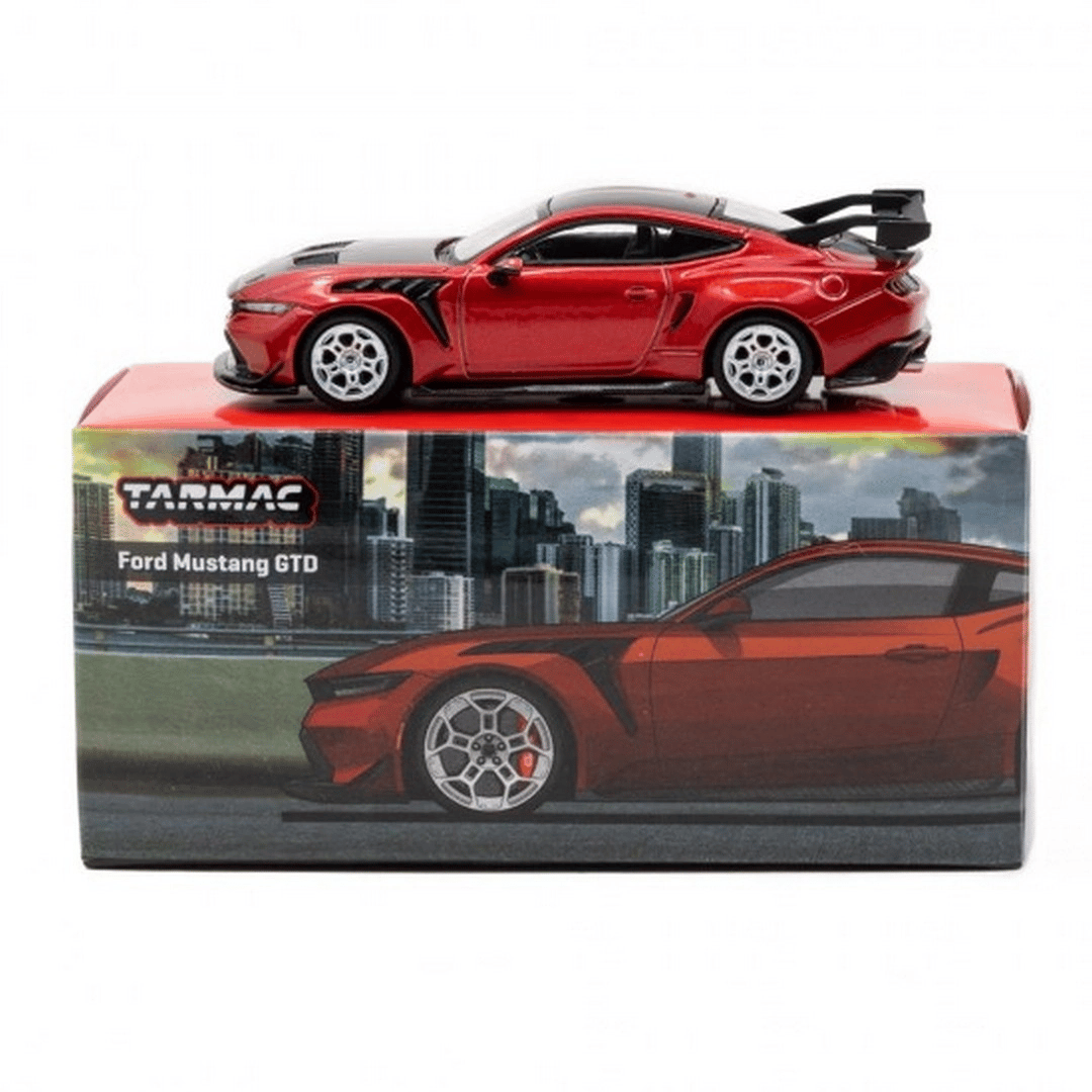 Eco Lounge 1/64 Ford Mustang GTD Red - Eco Lounge