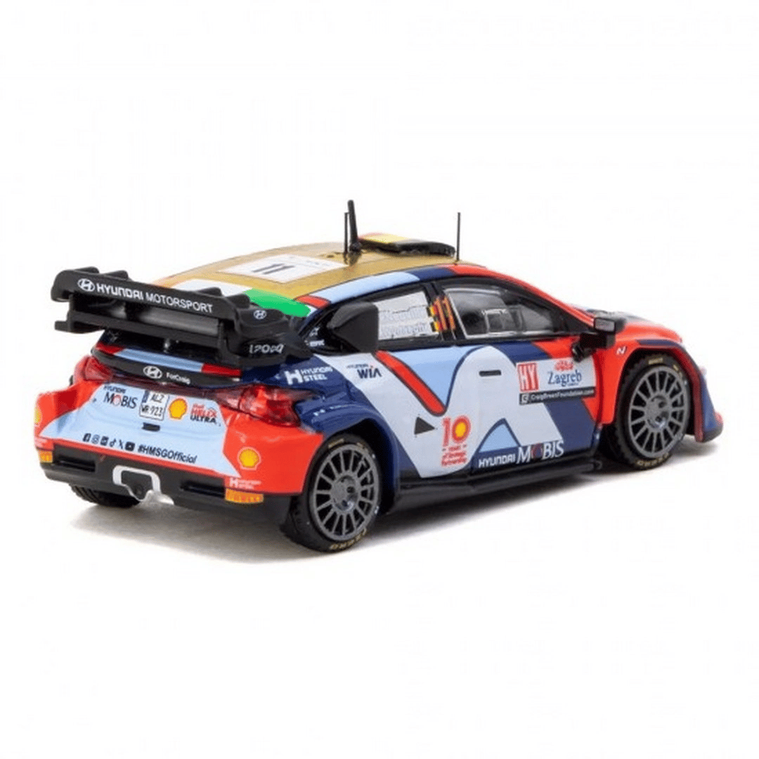 Eco Lounge 1/64 Hyundai i20 N Rally1 Hybrid Croatia Rally 2024 #11