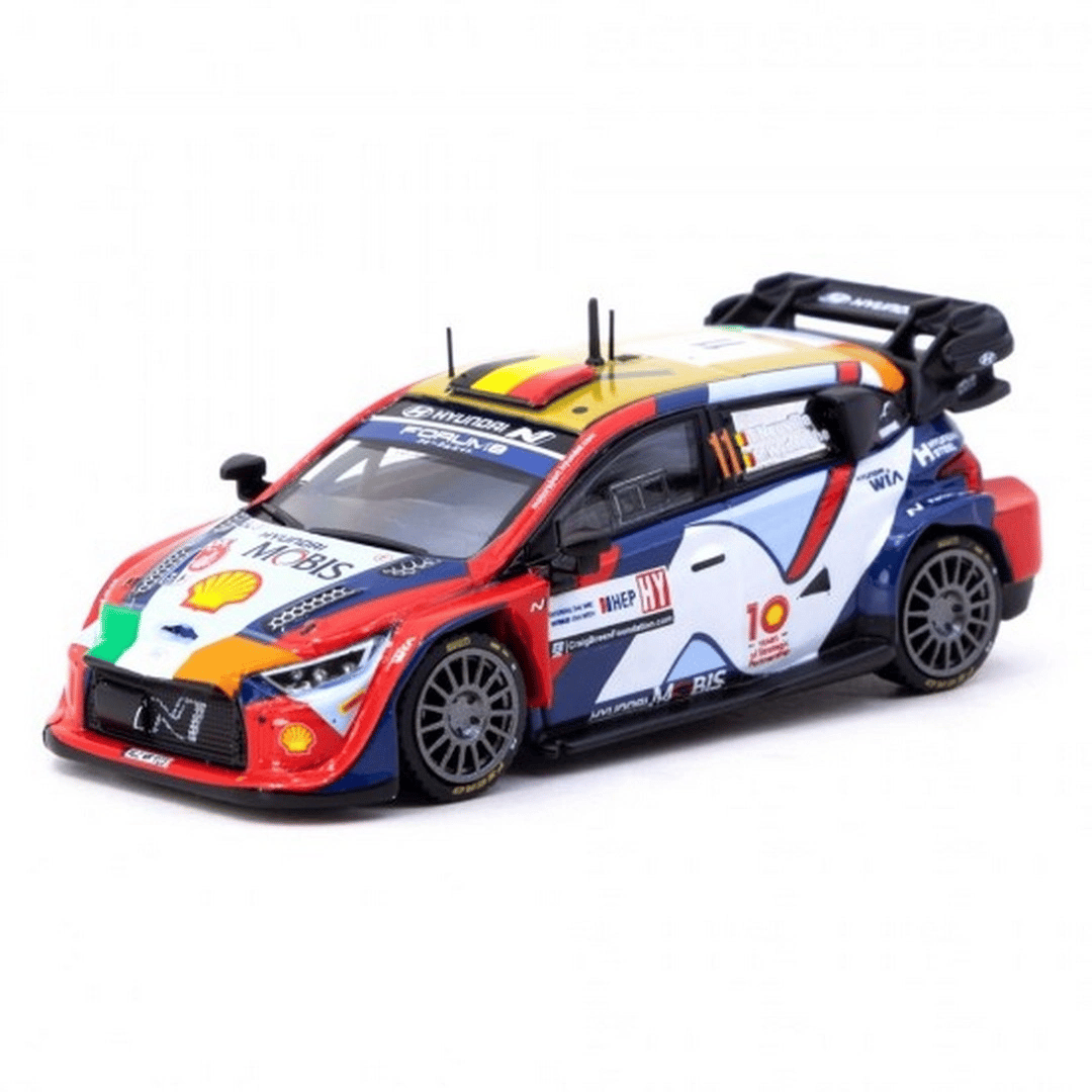 Eco Lounge 1/64 Hyundai i20 N Rally1 Hybrid Croatia Rally 2024 #11