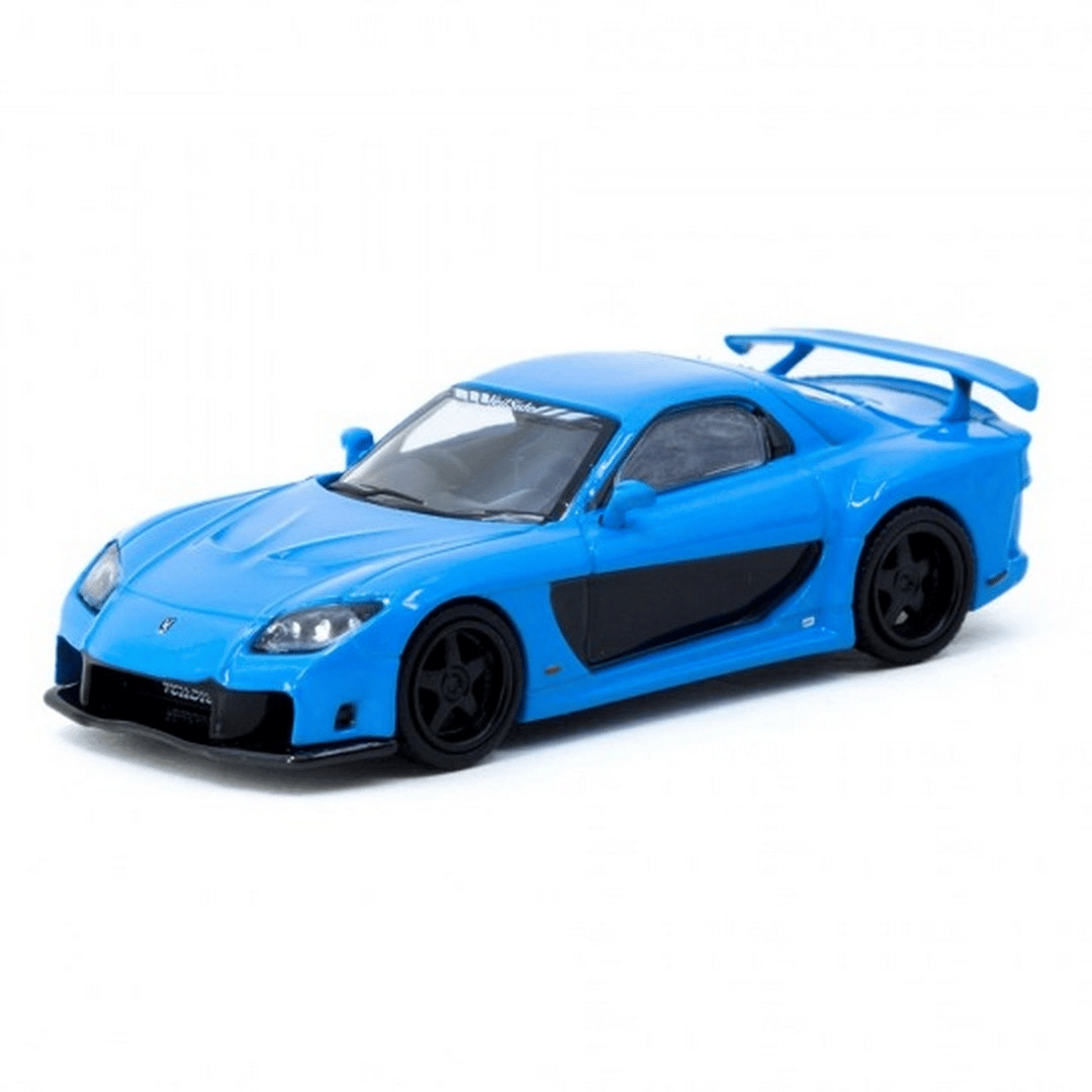 Eco Lounge 1/64 Mazda RX-7 VeilSide Fortune7 Blue
