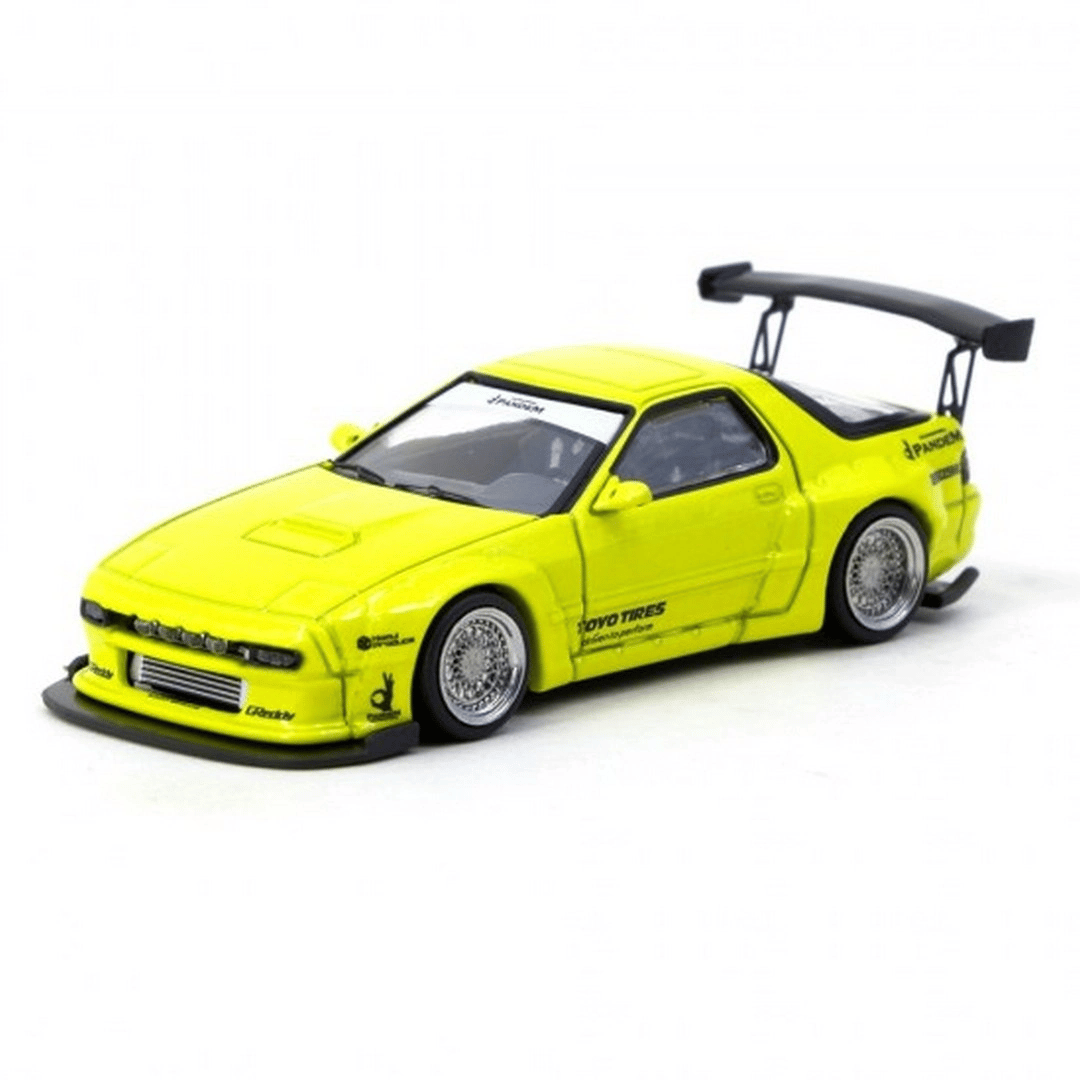 Eco Lounge 1/64 Pandem Mazda RX-7 FC3S Yellow