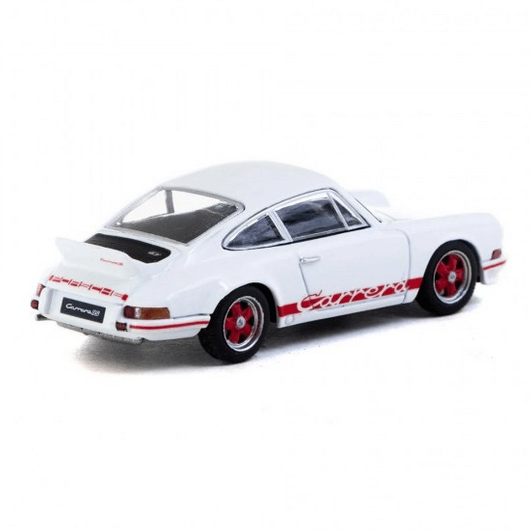 Eco Lounge 1/64 Porsche 911  RS 2.7 Lightweight White/Red