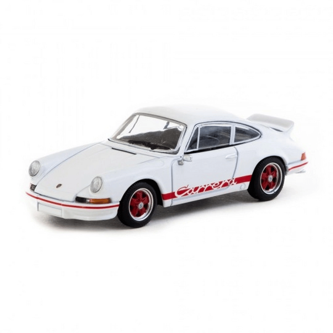 Eco Lounge 1/64 Porsche 911  RS 2.7 Lightweight White/Red