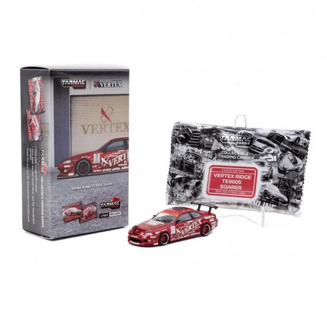 Eco Lounge 1/64 Vertex Ridge TE3005 Soarer with Tarmac Cards