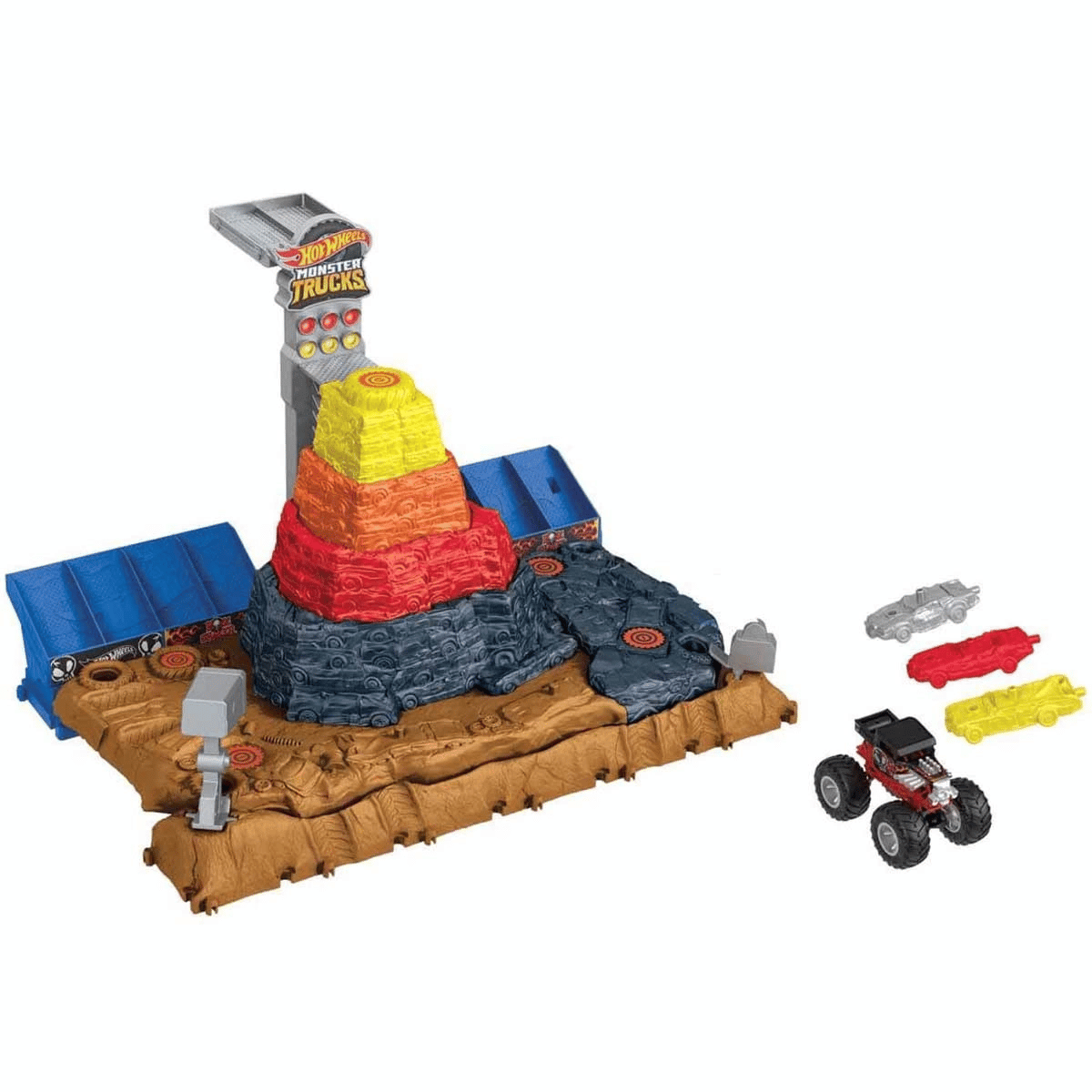 Eco Lounge Monster Trucks Muhteşem Çarpışma Arenası Oyun Seti HNB96