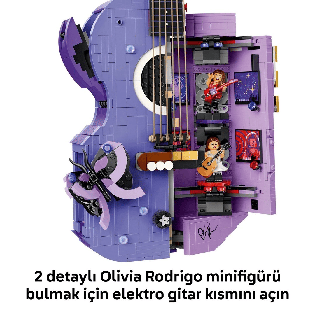 Editions Olivia Rodrigo’nun İki Renkli Gitarı 43031