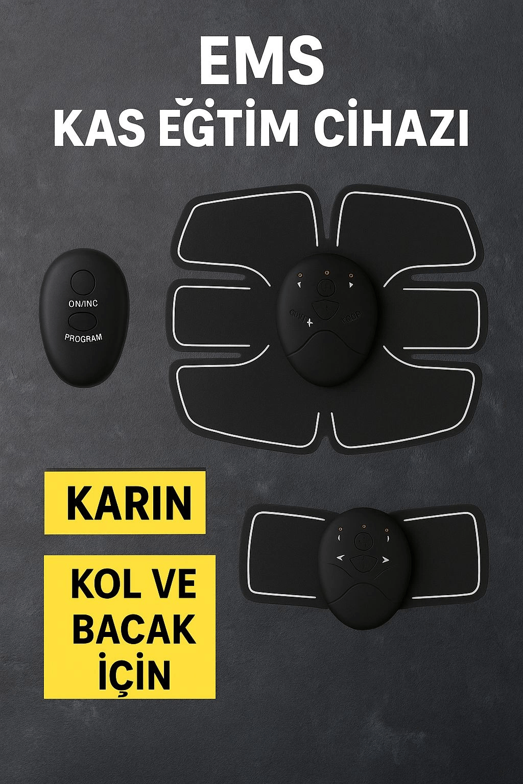 EMS Titreşimli Spor Cihazı Kas Geliştirme ve Yağ Yakma 2025 Seri Orijinal