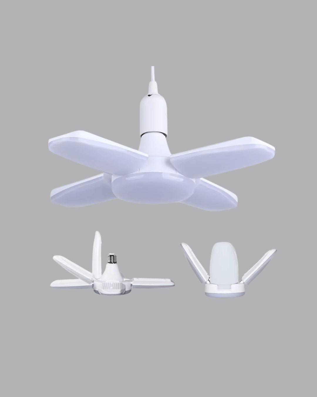 Enerji Tasarruflu LED Ampül 60 Watt 4 Kollu Beyaz Işık Yeni Nesil
