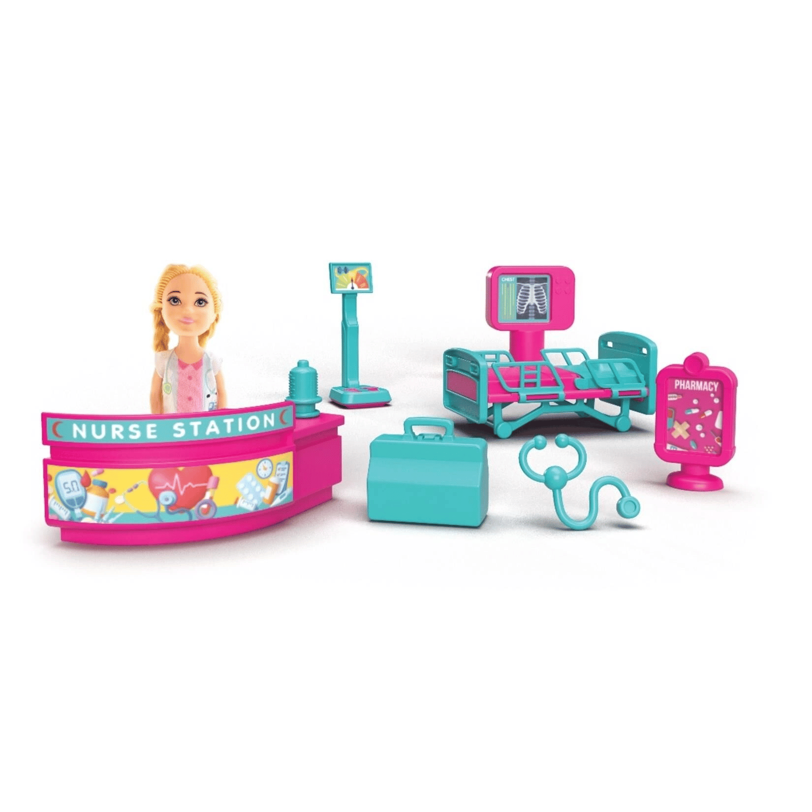 ENF-39184 ELLYS WORLD HASTANE SETİ OYUNCAK BEBEK