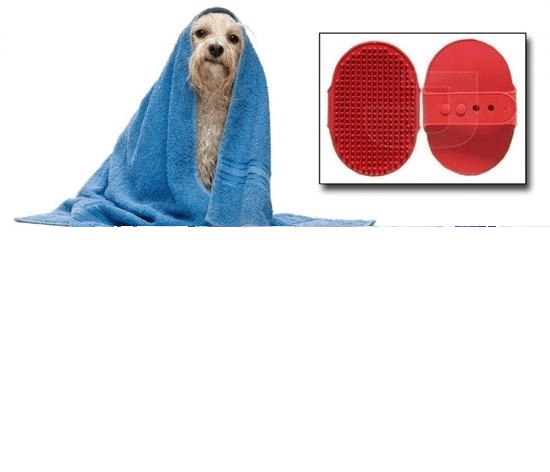 Ergonomik Masajlı Evcil Hayvan Kedi Köpek Yıkama Fırçası Aparatı Bx40