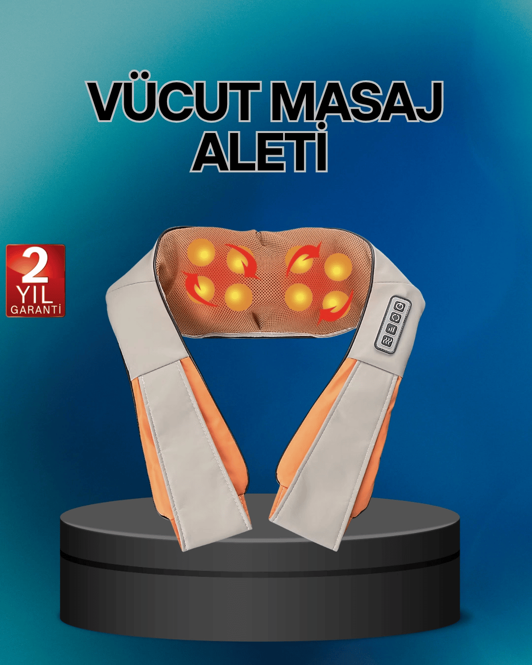 Ev ve Araç İçi Uyumlu Masaj CİHAZI