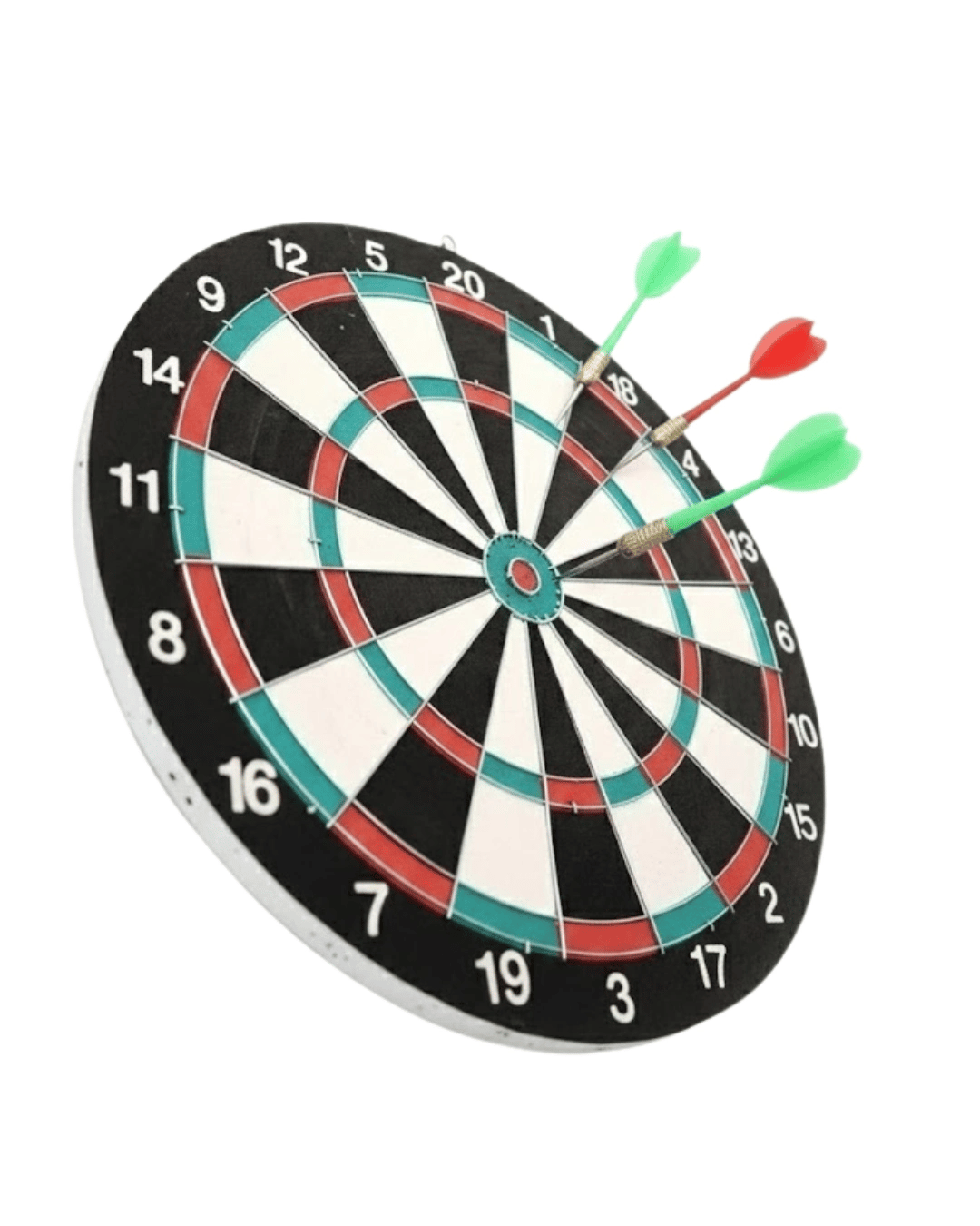 Ev ve Ofis İçin 17 İnç Dart Tahtası Seti 4 Adet Dart Oku Dahil