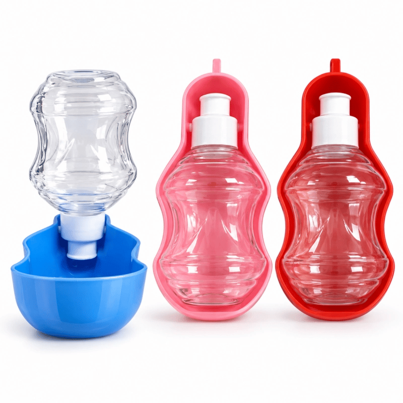 Evcil Hayvan Su Matarası - 250 ml - Taşınabilir - Plastik