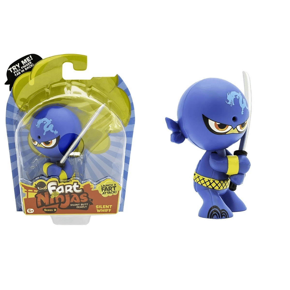 FAN02001 Fart Ninja Gaz Çıkaran Figür - Sensörlü - 1 Adet Fiyatıdır