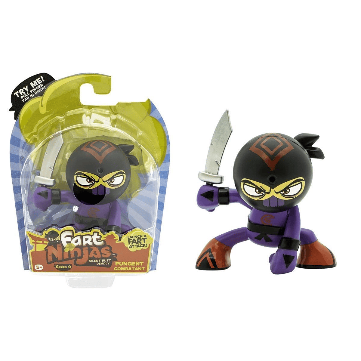 FAN02001 Fart Ninja Gaz Çıkaran Figür - Sensörlü - 1 Adet Fiyatıdır