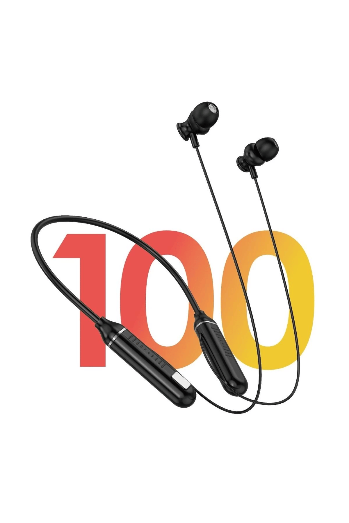 Fitness Tutkunu Boyundan Askılı Bluetooth Kulaklık 130 Saat Çalma Süresi