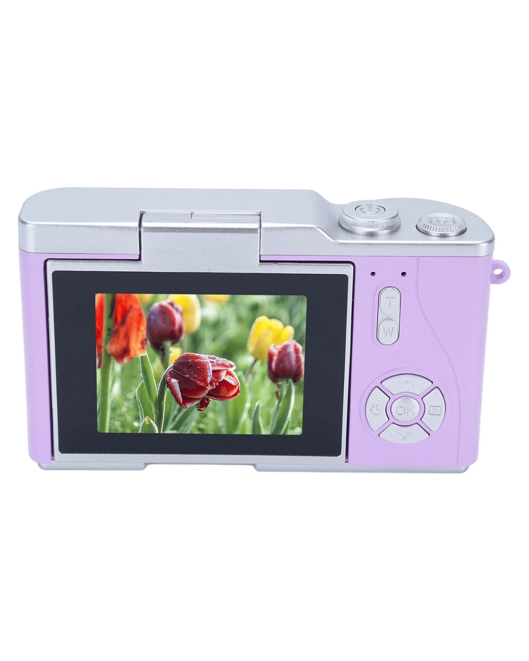 Flip Ekranlı Dijital Kamera 4K Video 48 MP Güzelleştirme Modu