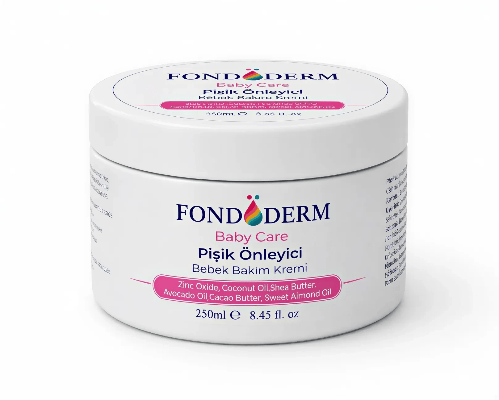 Fondöderm Dermokozmetik Bariyer Krem | Bebek Pişik Kremi ve Yoğun Onarıcı Nemlendirici Doğal Yağlar İçeren Çok Amaçlı Cilt Bakım Kremi